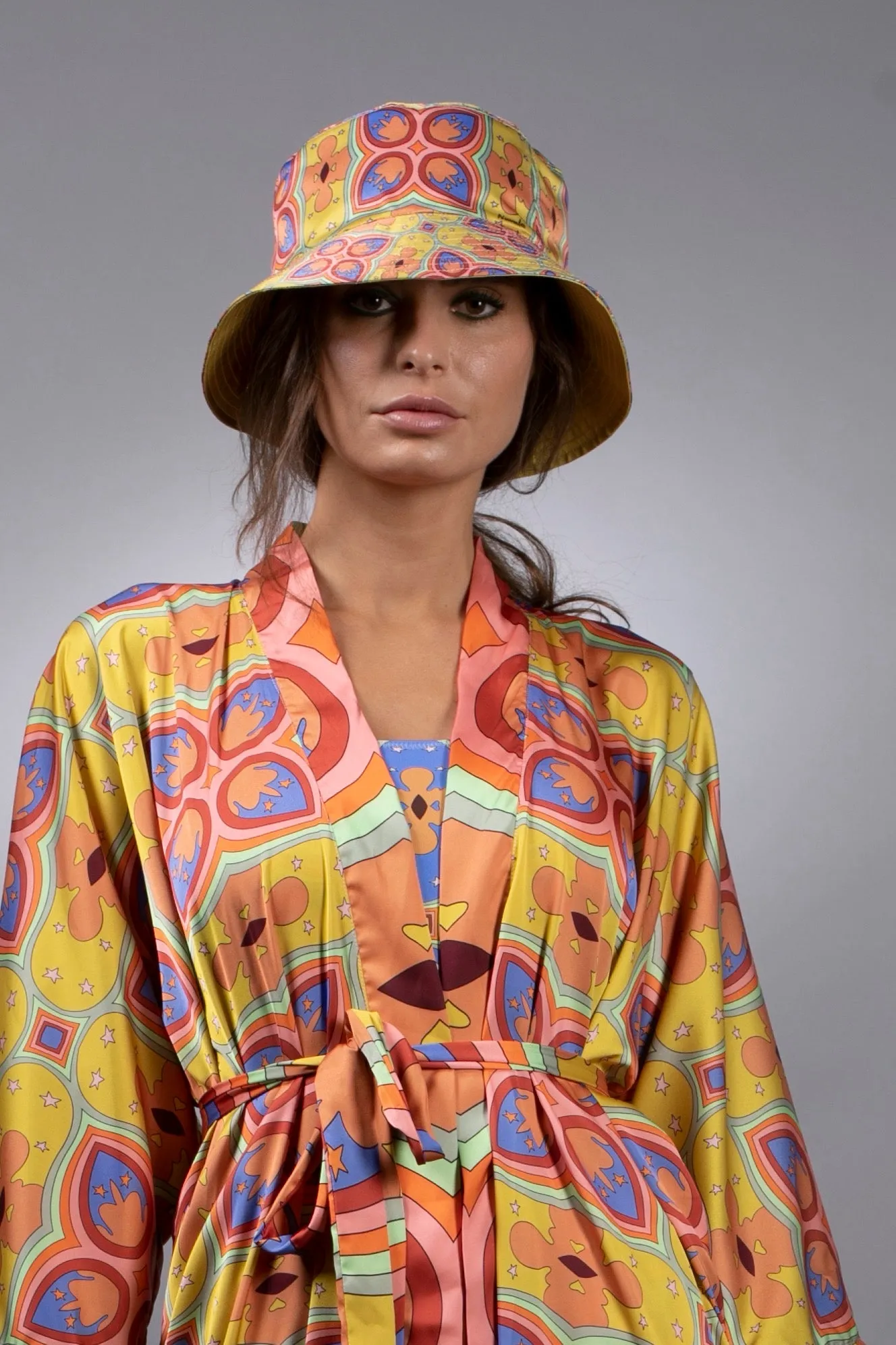 MUSTARD MESCALINE BUCKET HAT