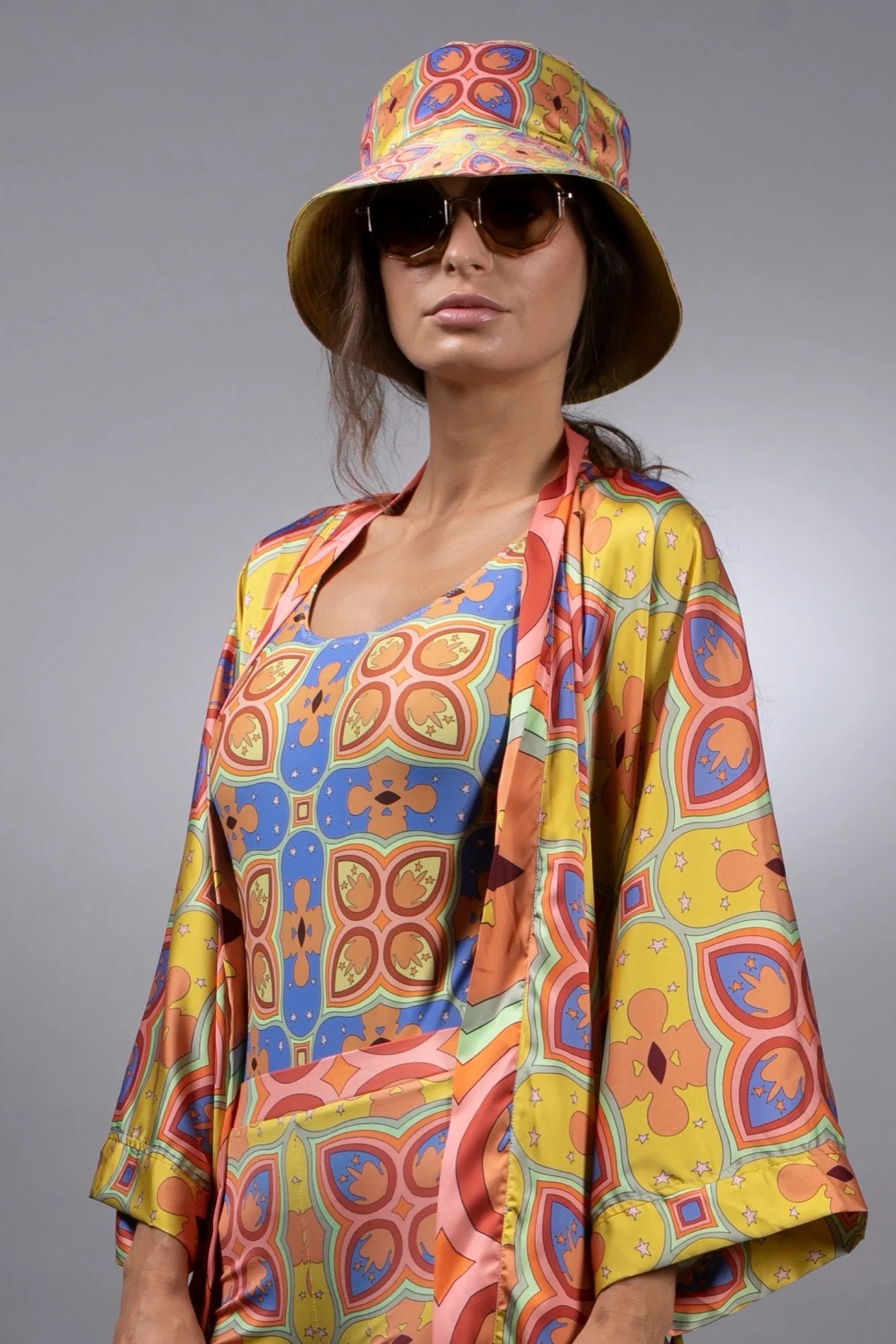 MUSTARD MESCALINE BUCKET HAT