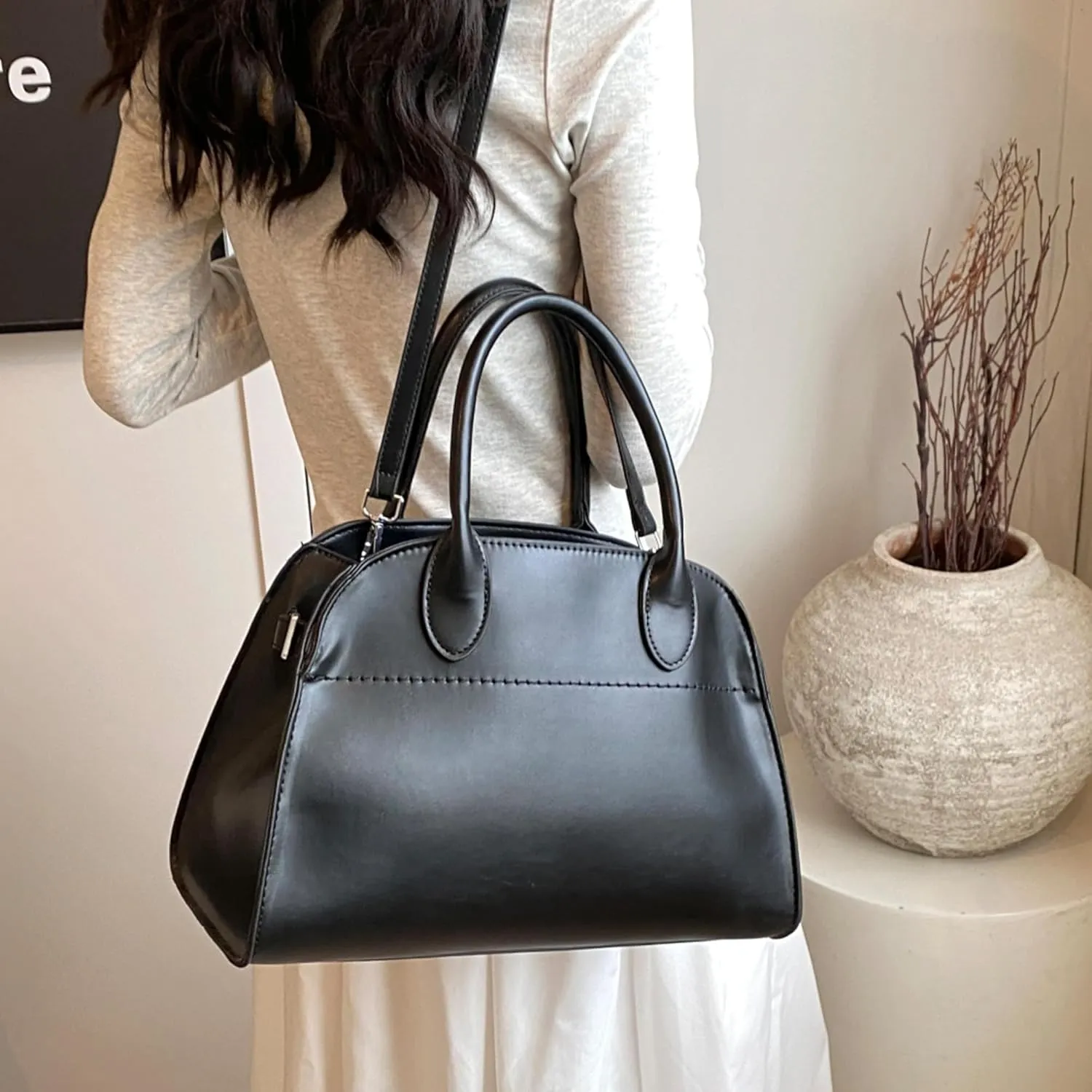 MYHOZEE Satchel Bag for Women,Crossbody Purse Top Handle Handbags Small Ladies Tote Shoulder Bag