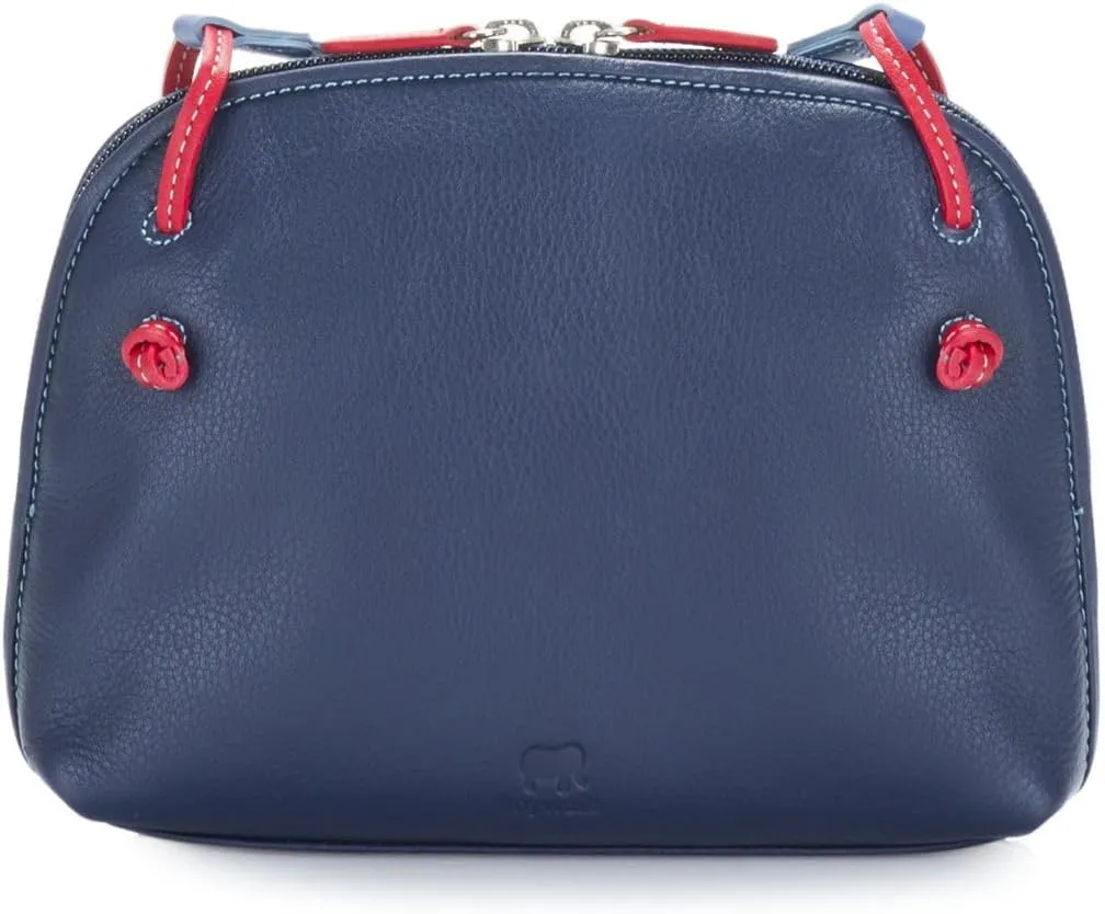 mywalit Rio Small Zip Top Handbag - Leather, Adjustable Strap, Slip Pockets, Zip Pocket, Fits a Kindle