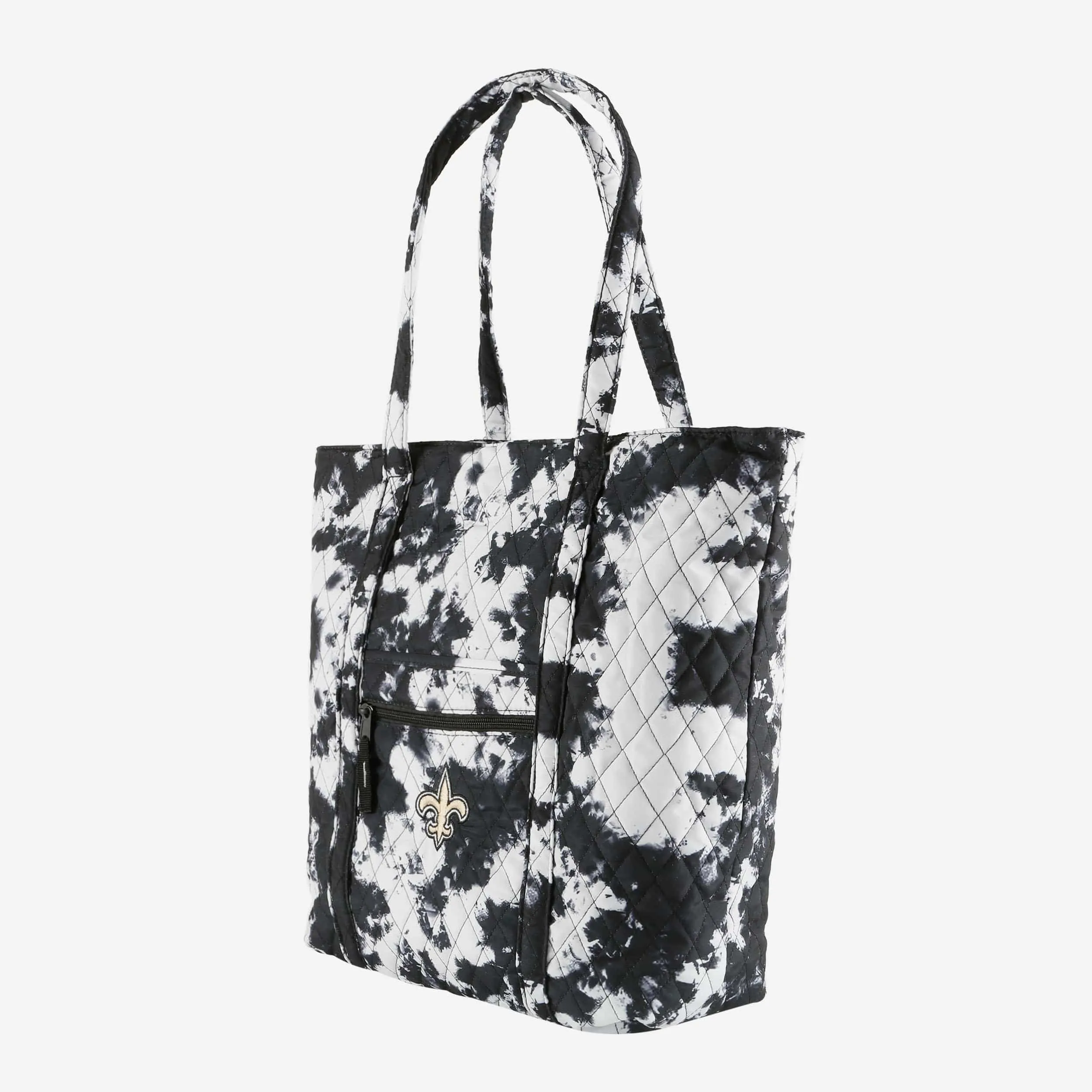 New Orleans Saints Tie-Dye Takeaway Tote Bag