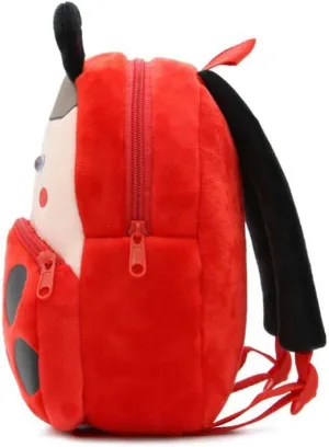 NICE CHOICE Cute Toddler Backpack Toddler Bag Plush Animal Cartoon Mini Travel Bag for Baby Girl Boy 2-6 Years(Beetle)