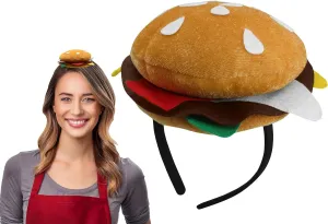 Nicky Bigs Novelties Mini Food Hat Headband - Vendor Costume Attire Accessory - Fun Headband for Adults