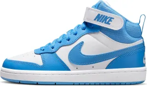 Nike Court Borough Mid 2 Sneakers for Unisex-Children, White Blue Beyond, 25.0 cm