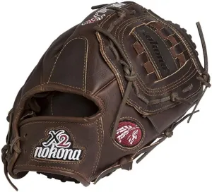 Nokona X2 Elite X2-1300 Baseball Closed Web Chocolate Lace Right Handers Glove
