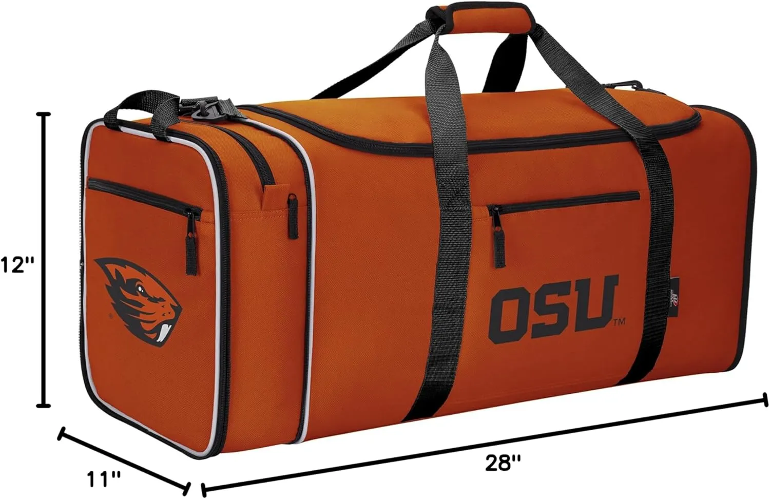 Northwest NCAA Oregon State Beavers Unisex-Adult "Steal" Duffel Bag, 28" x 11" x 12", Steal