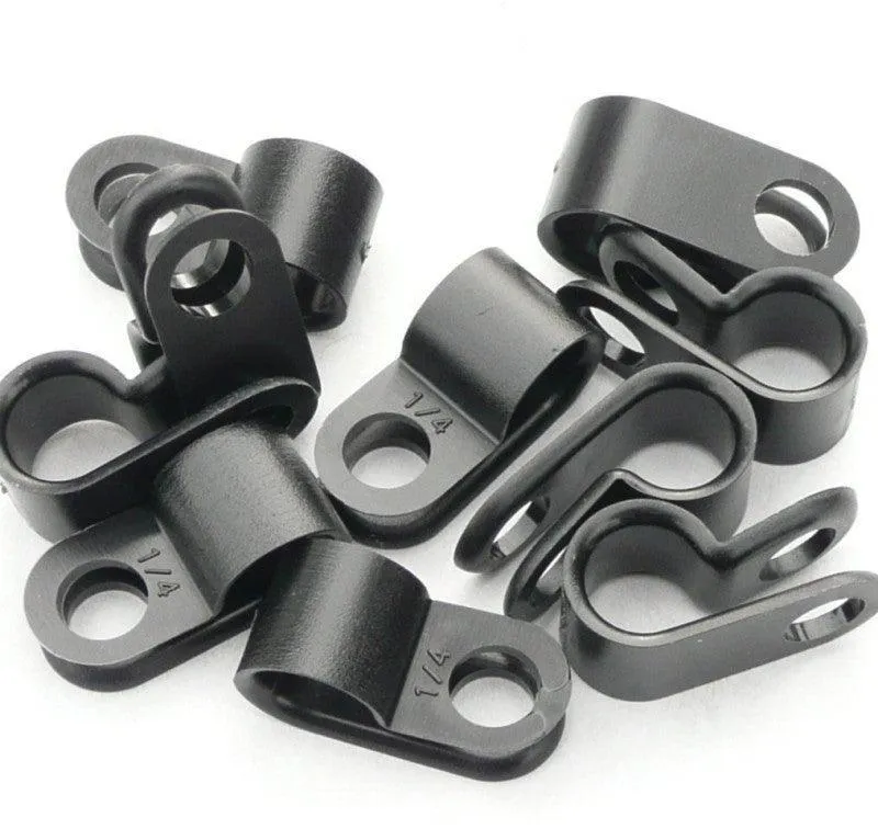 Nylon P-Clips Pack of 10 - Various Sizes