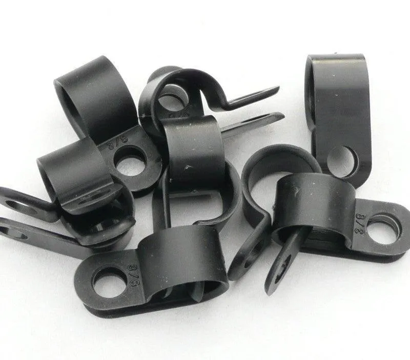 Nylon P-Clips Pack of 10 - Various Sizes