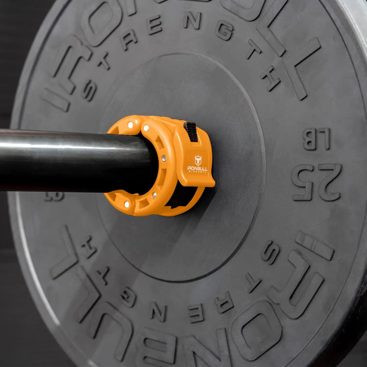 Olympic Barbell Clamps (Pair) – Locking 2" Olympic Size Weight Collars - Quick Release Collar Clips – Bar Clamps Great for Weight Lifting, Olympic Lifts and Strength Training
