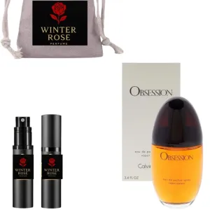 ORIGINAL Brands Fragrances Obsession Perfume For Woman Eau de Parfum 3.4 oz Bundle with 1 Mini Refillable Empty Perfume Atomizer - Womens gift set