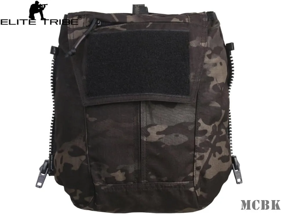 Paintball Equipment Tactical Backpack Combat Zip-ON panel For Vest AVS JPC2.0 CPC
