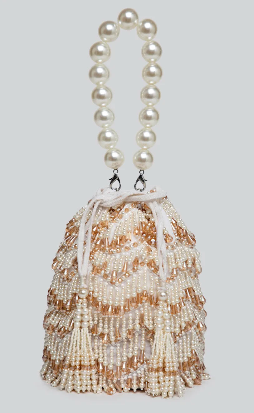 Parisa Bucket Bag – Gold