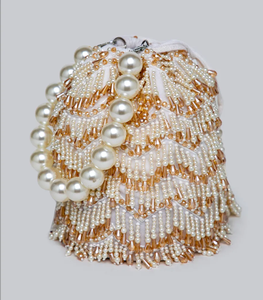 Parisa Bucket Bag – Gold