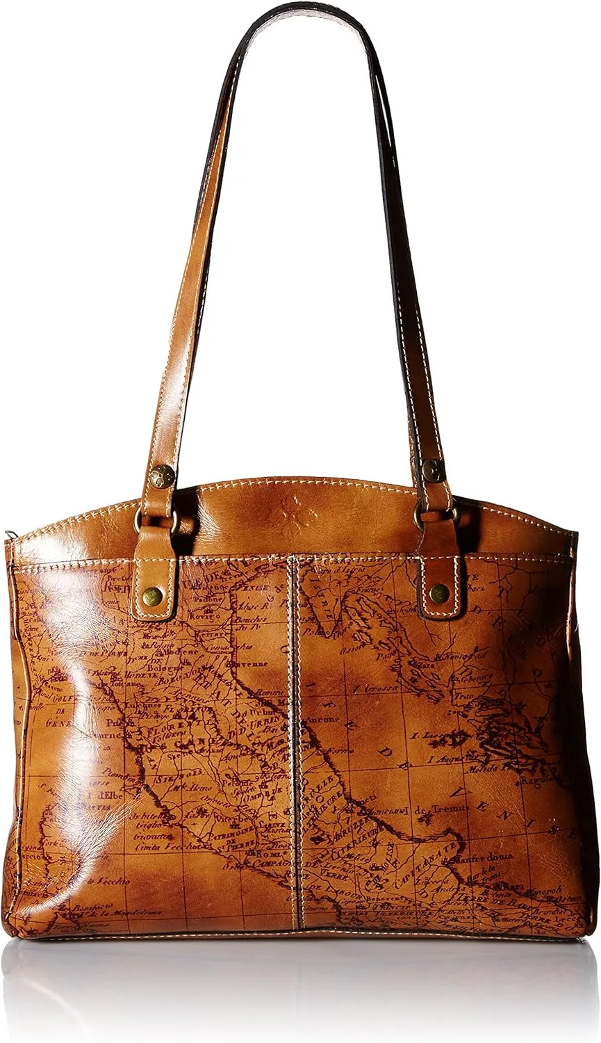 Patricia Nash Poppy Top Zip Tote