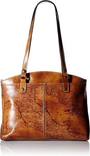 Patricia Nash Poppy Top Zip Tote