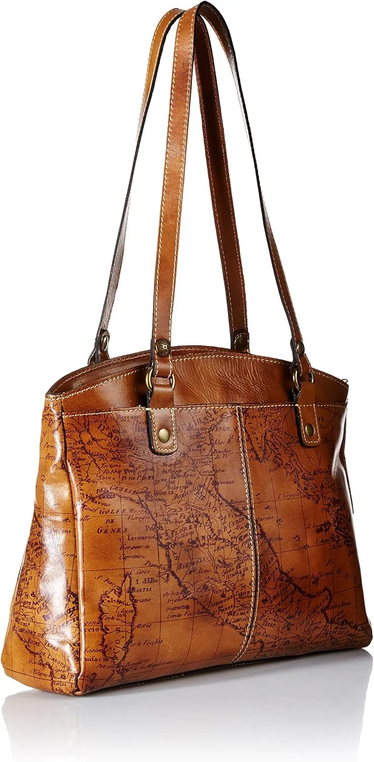 Patricia Nash Poppy Top Zip Tote