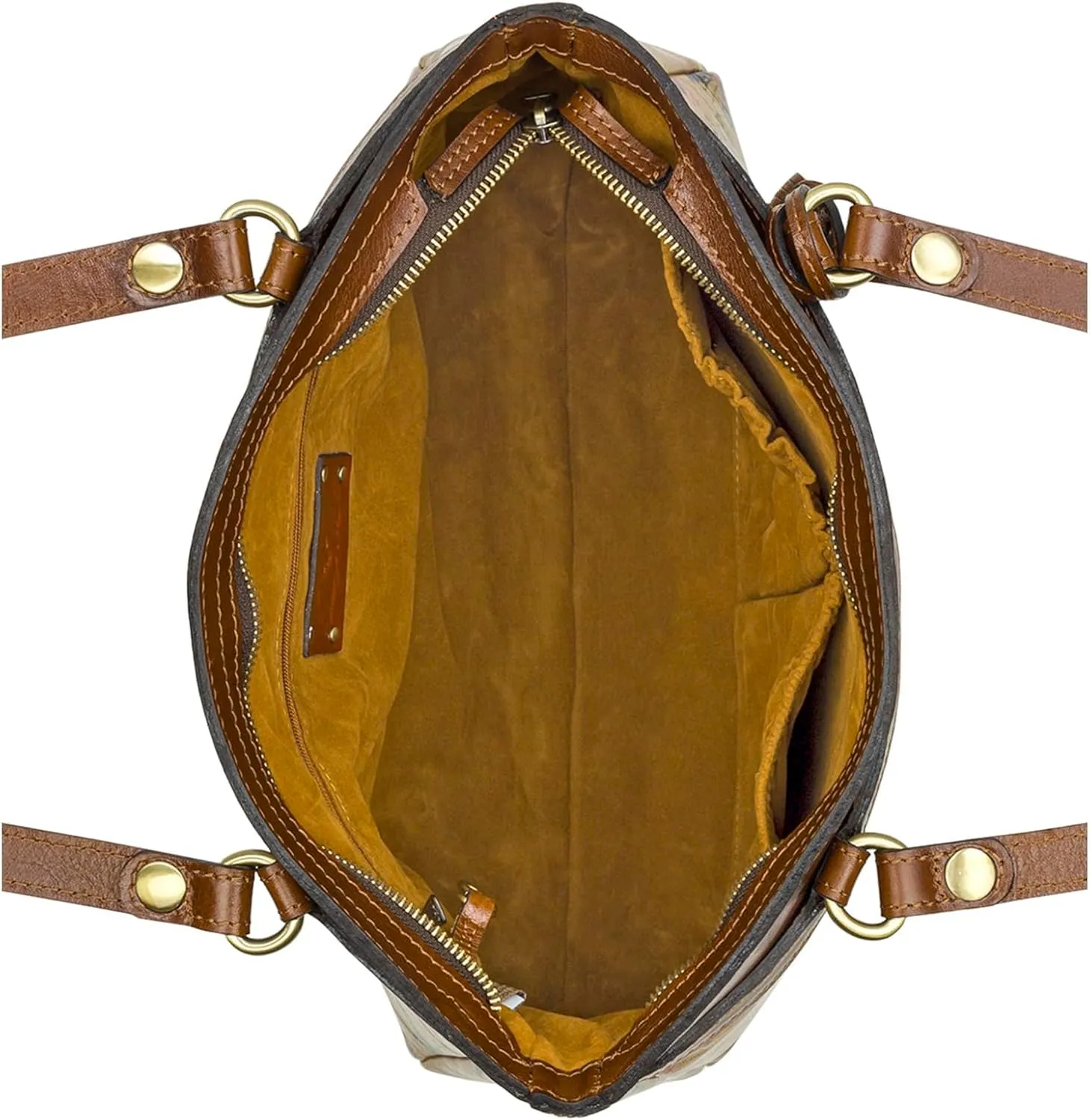 Patricia Nash Poppy Top Zip Tote