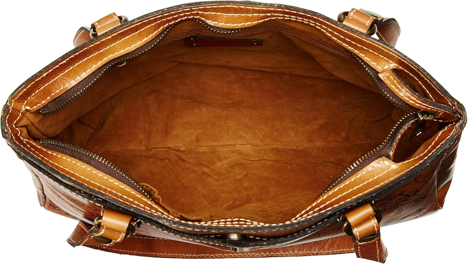 Patricia Nash Poppy Top Zip Tote