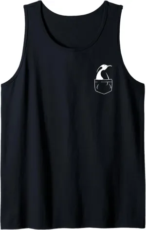 penguin logo pocket Tank Top