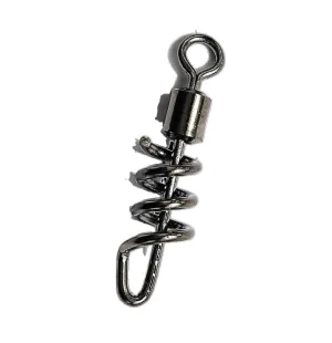 Pigtail swivel clips