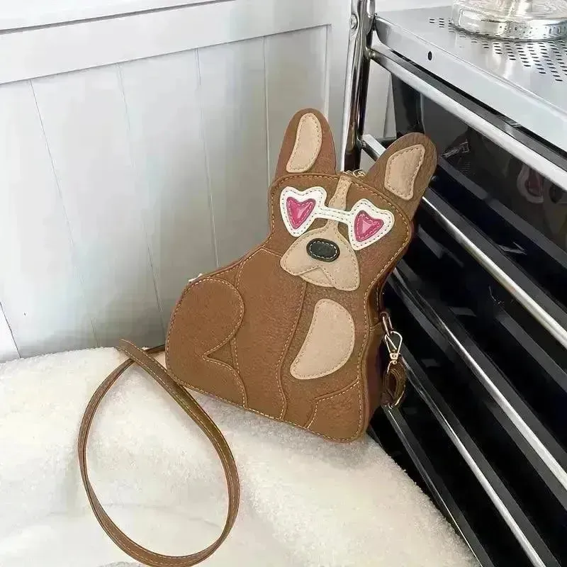 Playful Pup Crossbody Bag