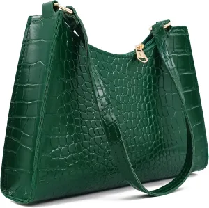 PORT&LOTUS Small Retro Handbags for Women Mini Fashion Top-handle Purses for Women