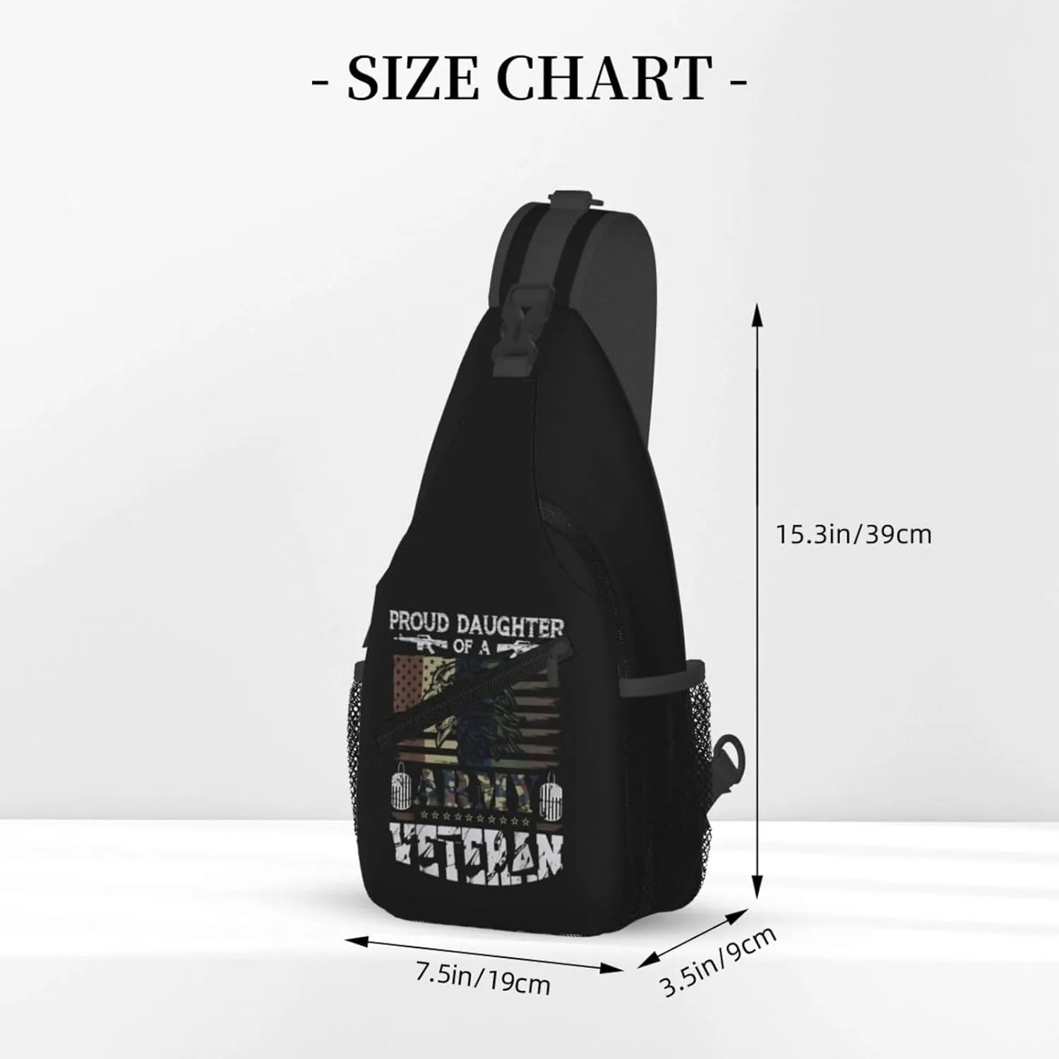 Proud Football Mom Cheetah Print Sling Bag Adjustable Crossbody Bag Casual Chest Bags Travel Shoulder Backpack