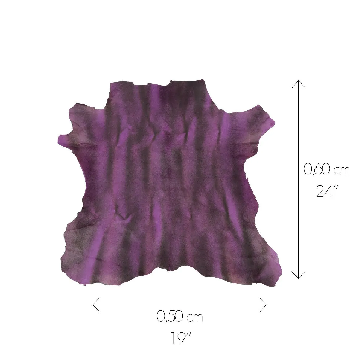 Purple Striped Ponyskin