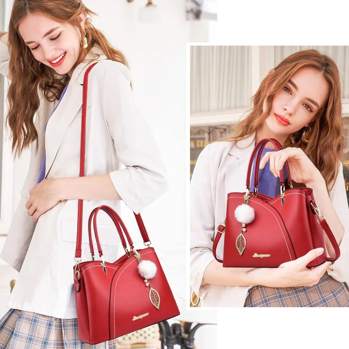 Purses and Handbags Top Handle Satchel Shoulder Bags Messenger Tote Bag for Ladies