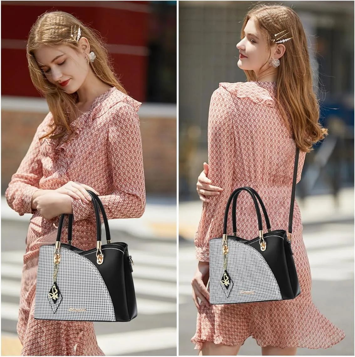 Purses and Handbags Top Handle Satchel Shoulder Bags Messenger Tote Bag for Ladies