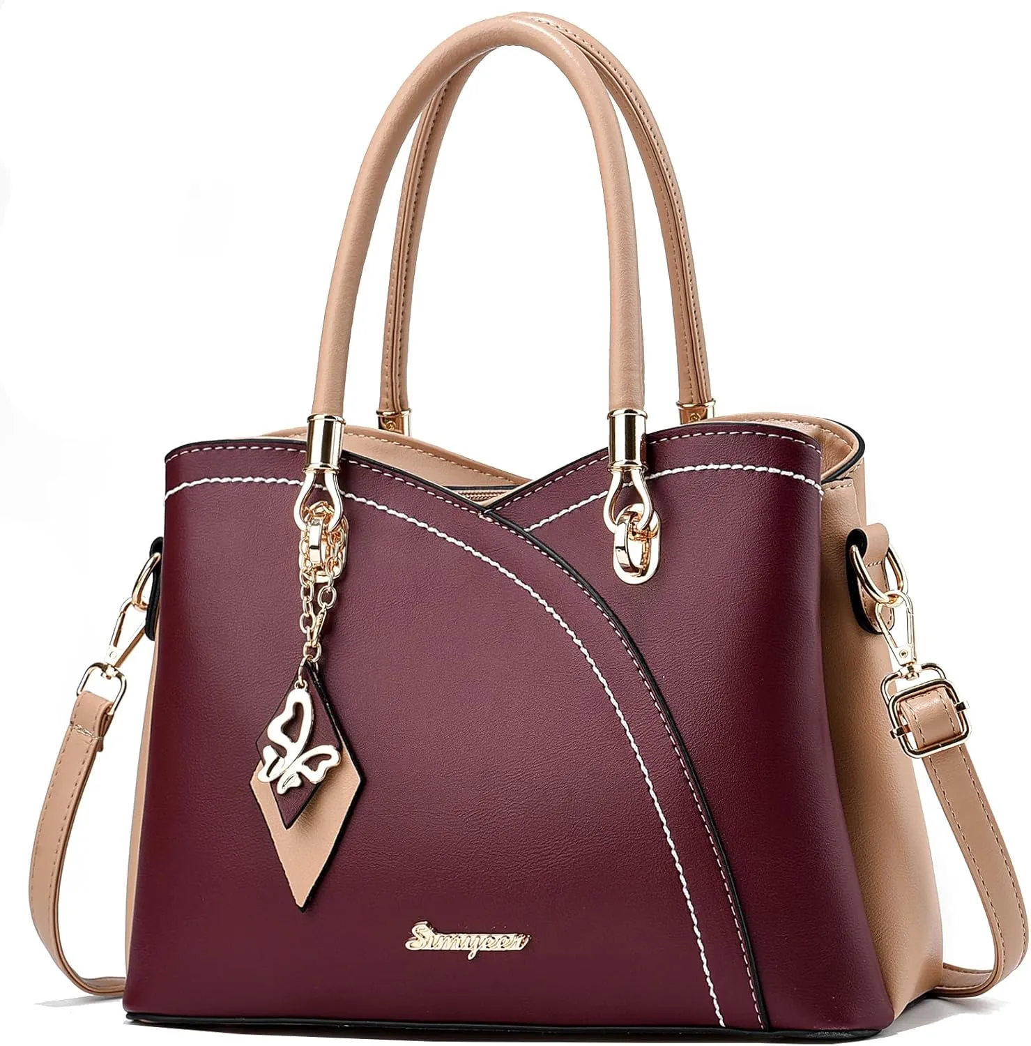 Purses and Handbags Top Handle Satchel Shoulder Bags Messenger Tote Bag for Ladies