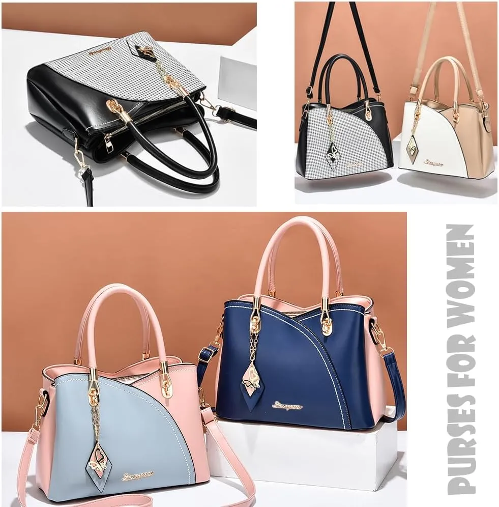 Purses and Handbags Top Handle Satchel Shoulder Bags Messenger Tote Bag for Ladies