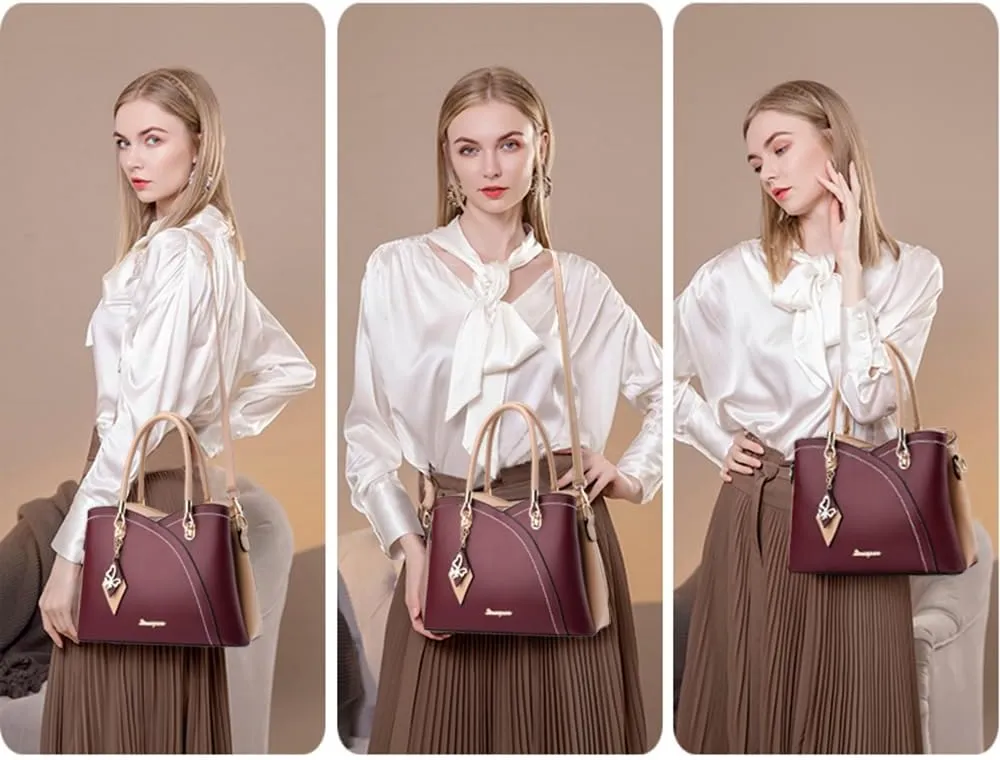 Purses and Handbags Top Handle Satchel Shoulder Bags Messenger Tote Bag for Ladies