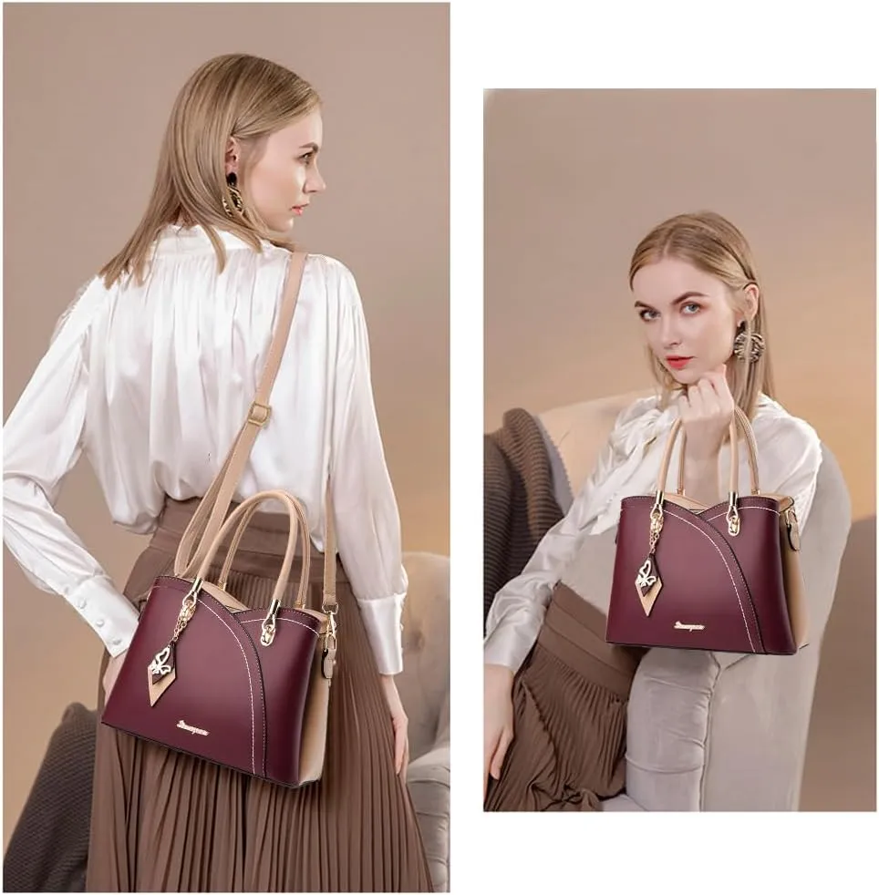 Purses and Handbags Top Handle Satchel Shoulder Bags Messenger Tote Bag for Ladies