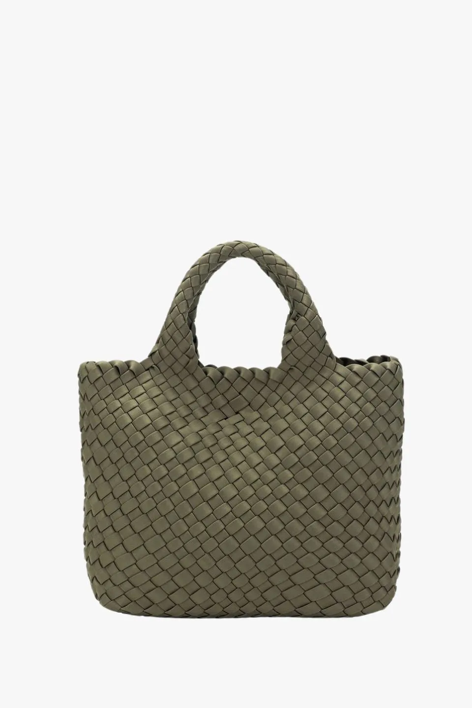 Reeva Light Olive Woven Mini Bag