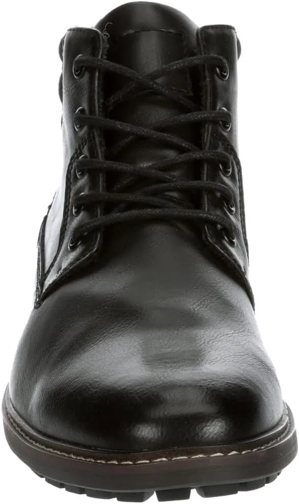 Restoration Parker - Men's Faux Leather Lace-Up High-Top Chukka Boot