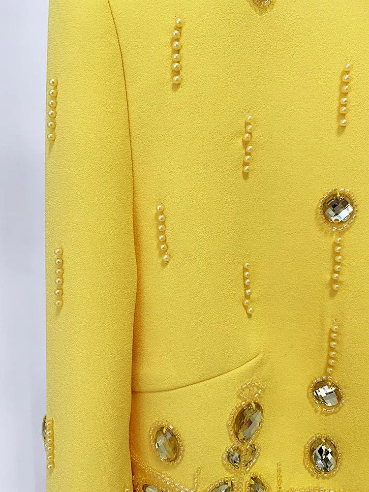 Rhinestone Top with Mini Skirt