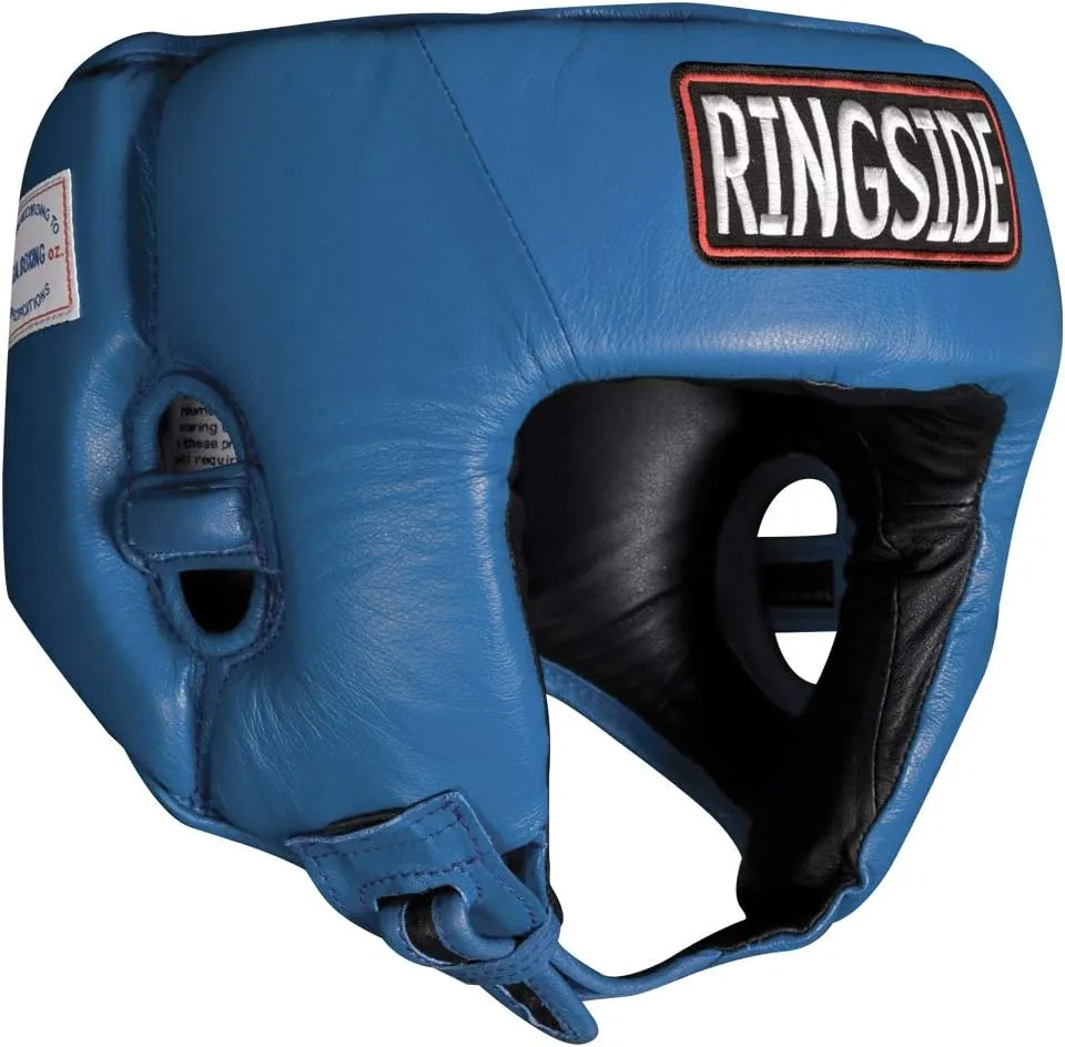 Ringside Competition Boxing Muay Thai MMA Sparring Head Protection Headgear Without Cheeks