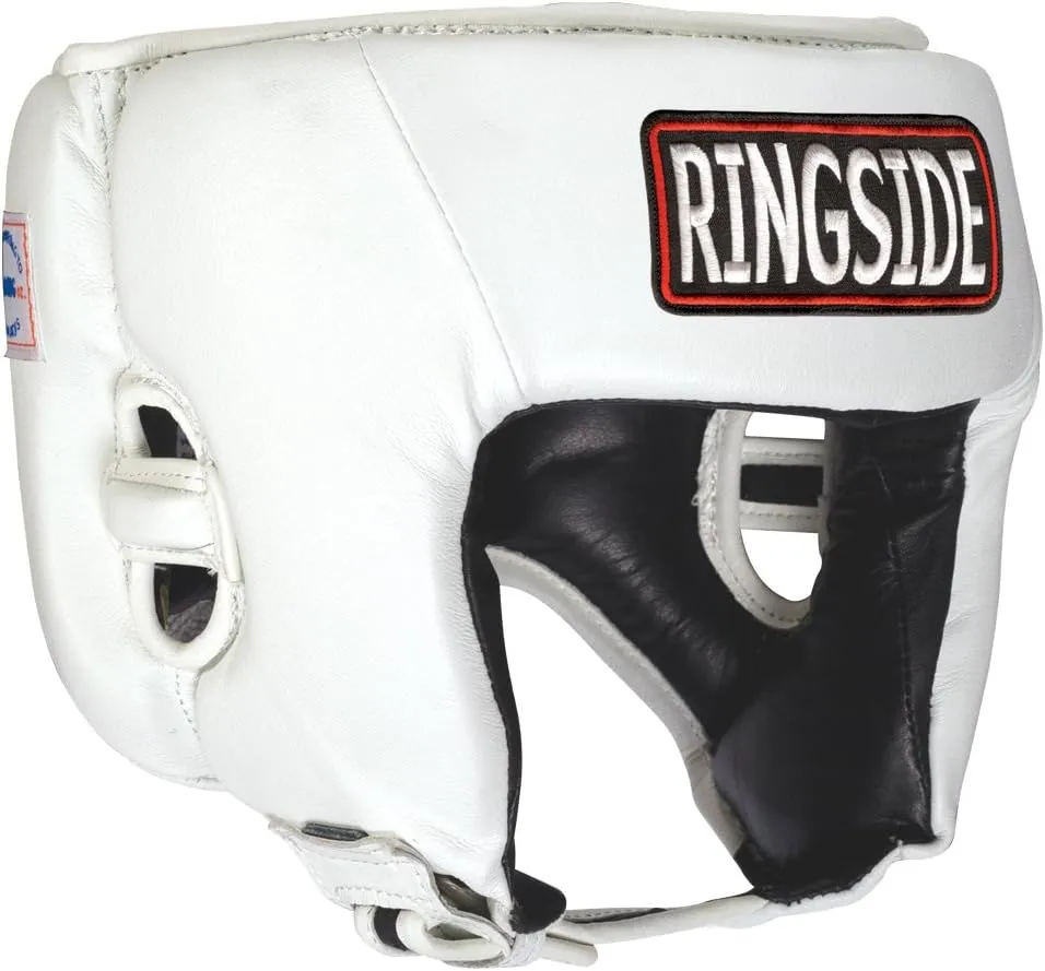 Ringside Competition Boxing Muay Thai MMA Sparring Head Protection Headgear Without Cheeks