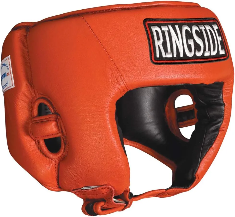 Ringside Competition Boxing Muay Thai MMA Sparring Head Protection Headgear Without Cheeks