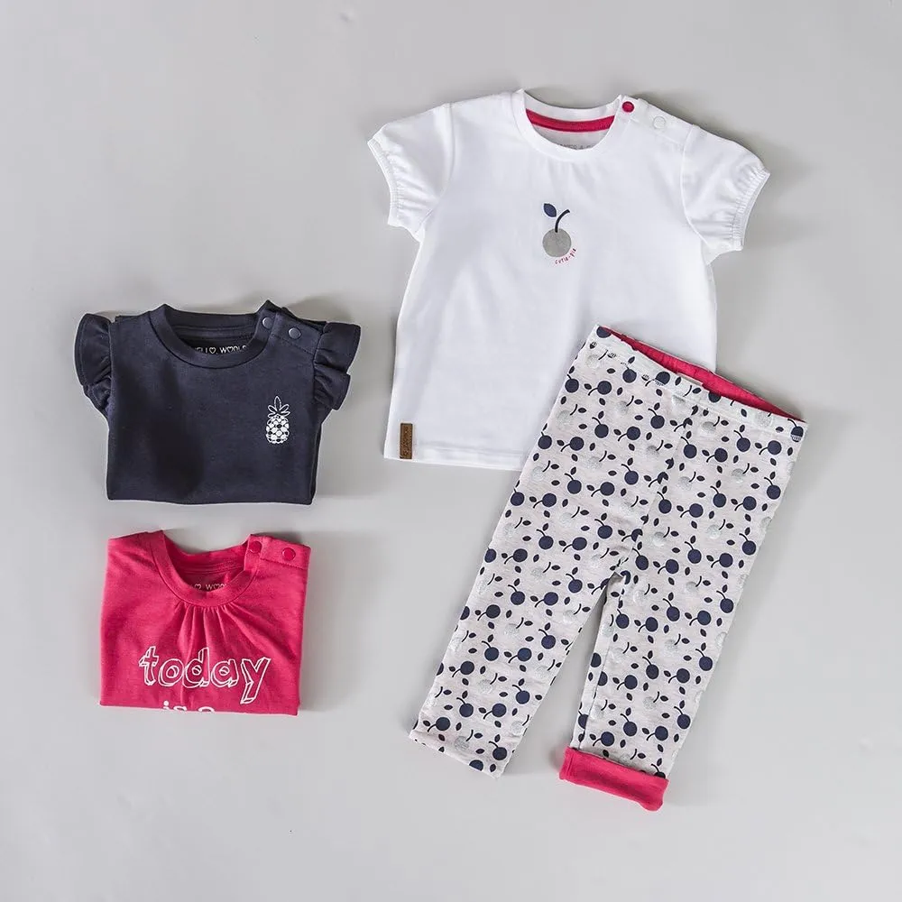 Robeez Baby Girls' Short Sleeve Top