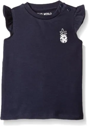 Robeez Baby Girls' Short Sleeve Top