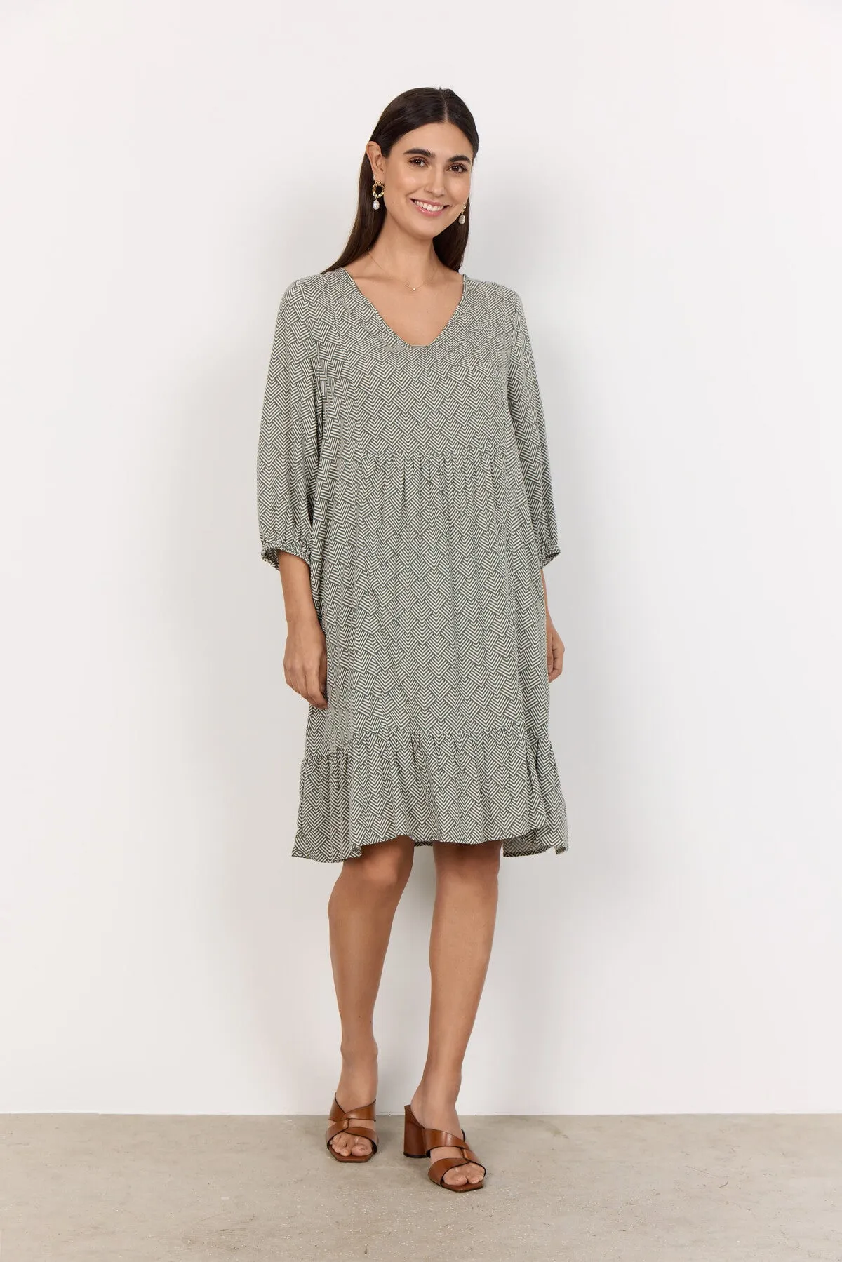 SC-POSH 3 Dress Dusty Green