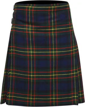 Scottish Men's 8 Yard Tartan Kilt, Highland Wedding Kilt
