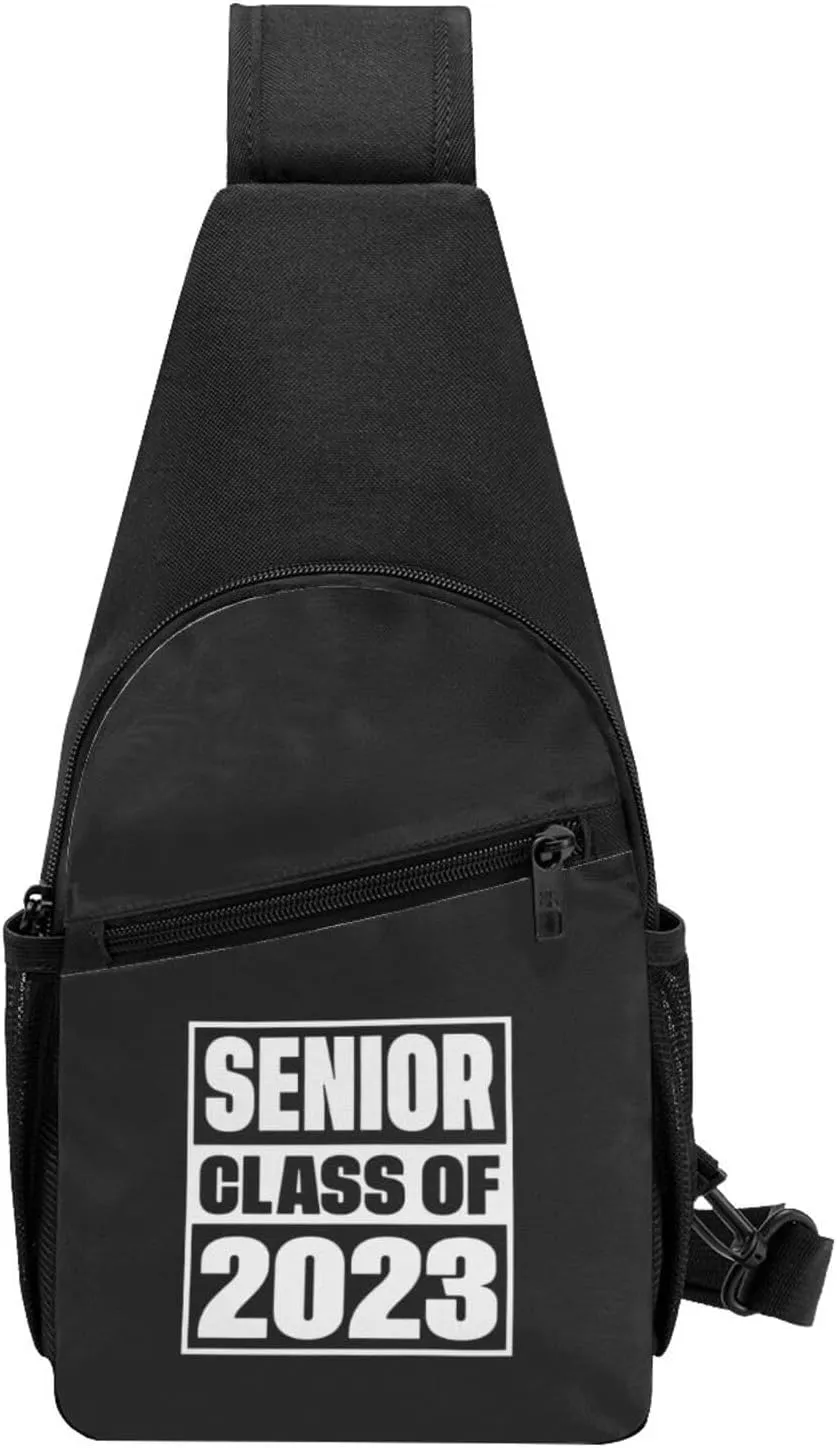 Senior Class Of 2023 Chest Pack Leisure Shoulder Crossbody Chest Bag