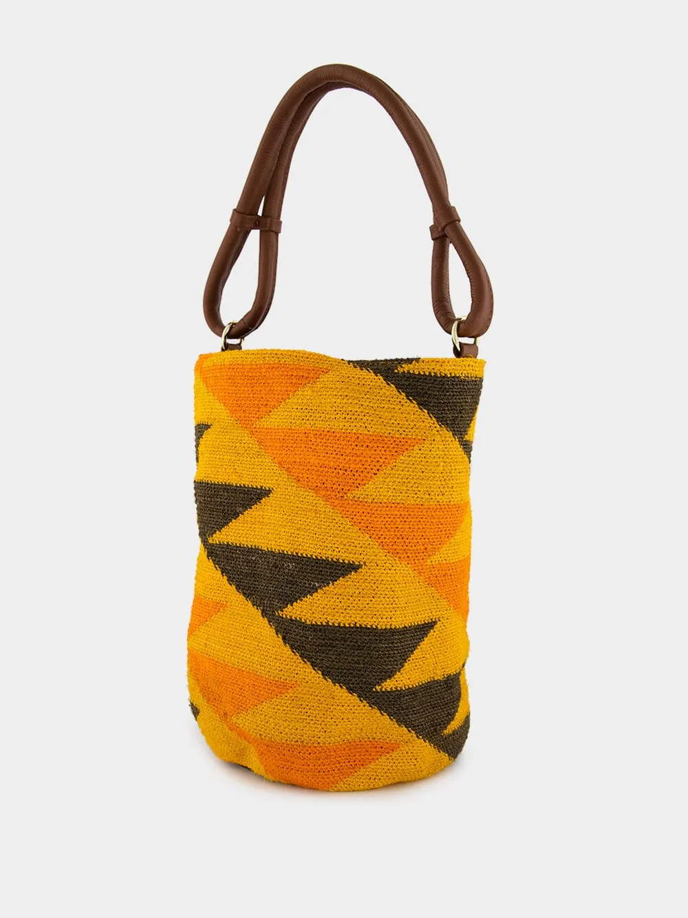 Shigra Sisal Bucket Bag