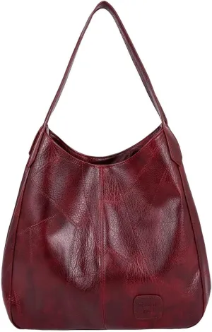 Shoulder PU Leather Bucket Fashion Women's Handbags Waterproof Top-handle Bags Tote for Party Shopping