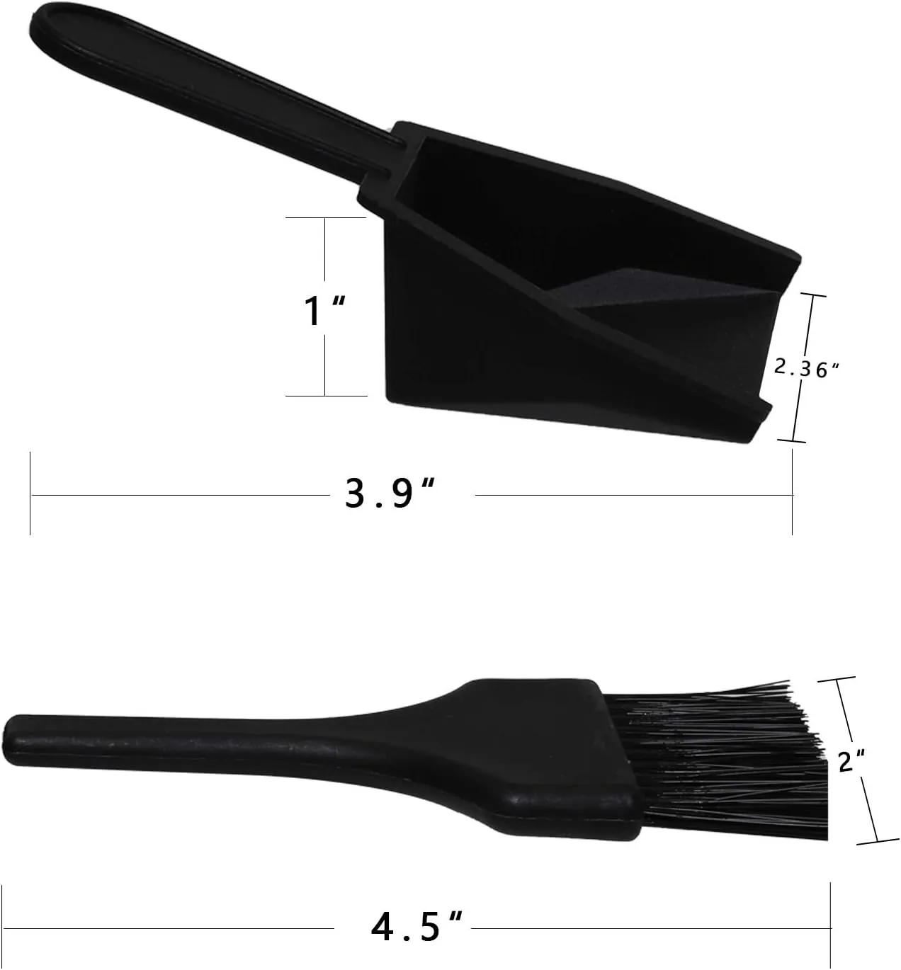 Shuffleboard Sand - Shuffleboard Wax with Mini Dustpan and Mini Brush, 2 Cans(2×14 oz)
