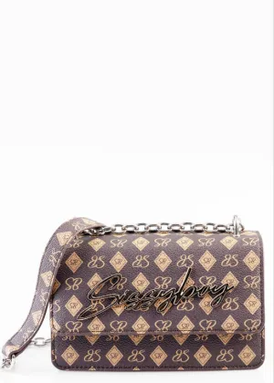 Sissy Boy Fancy Florals Bag (Brown)