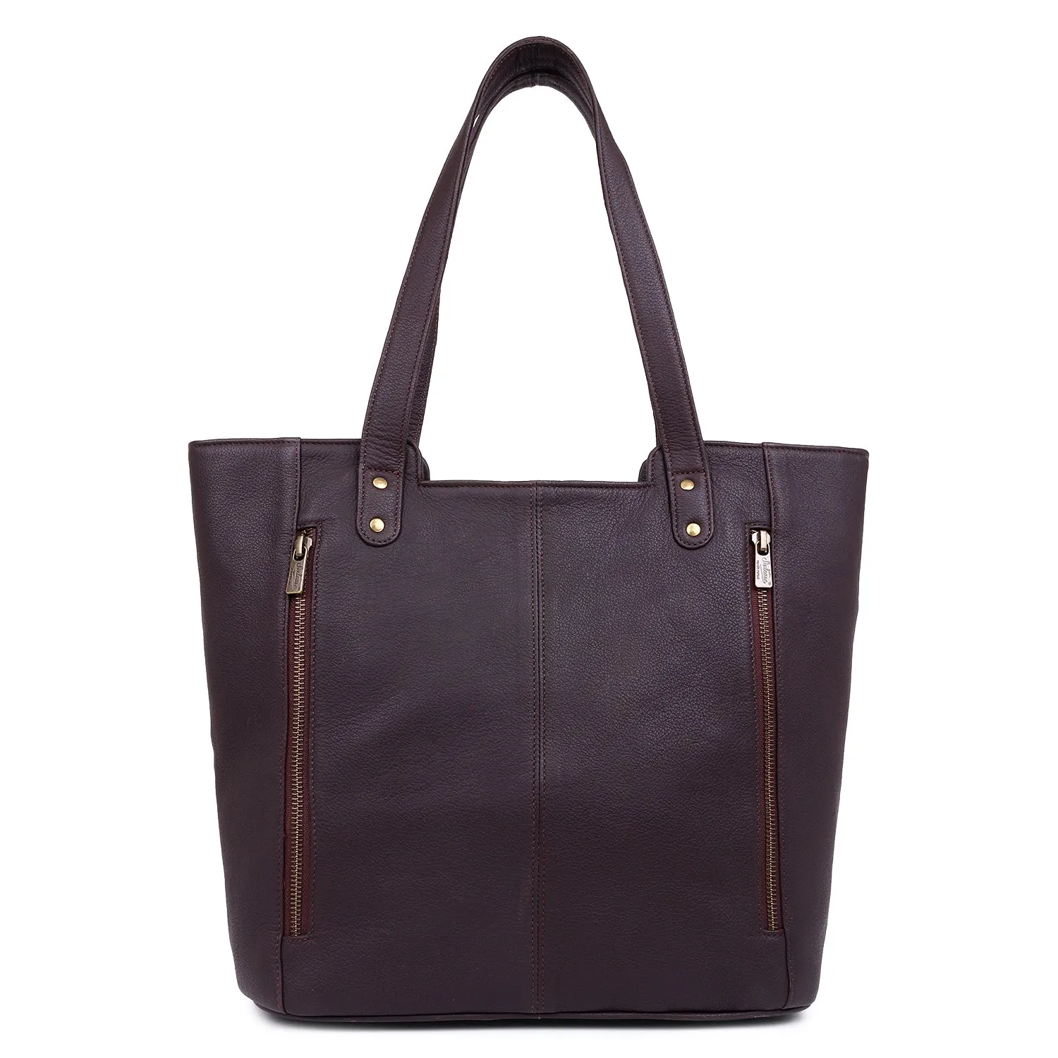 Sixtease's The Exotic Roamer Tote Bag: Luxurious Leather, Adventurous Hair Detail - Wander in Style with Every Step! (SB-7019)